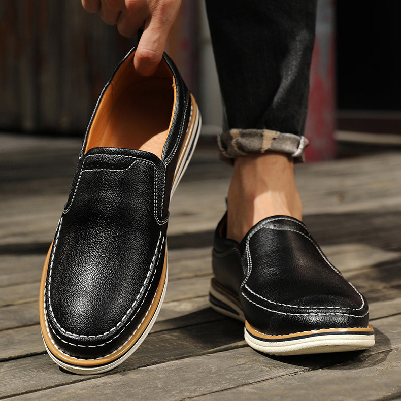 Rivano Leather Loafers