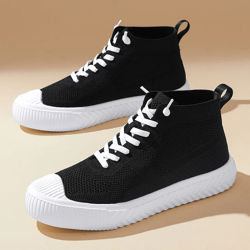 Apex Knit High-Top Sneakers
