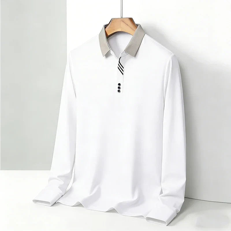 Brighton Long-Sleeve Polo Shirt