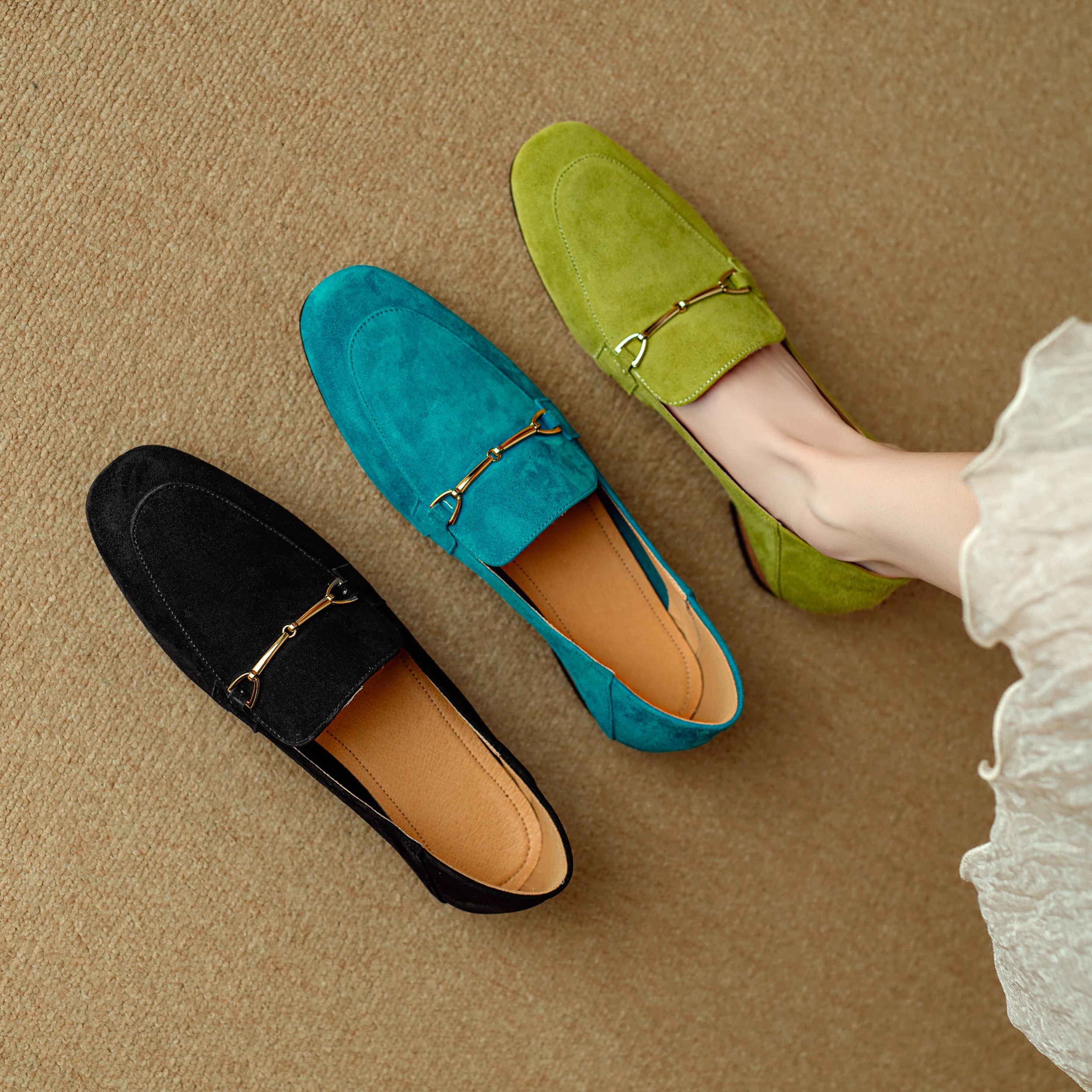 Rosavelle Suede Loafers