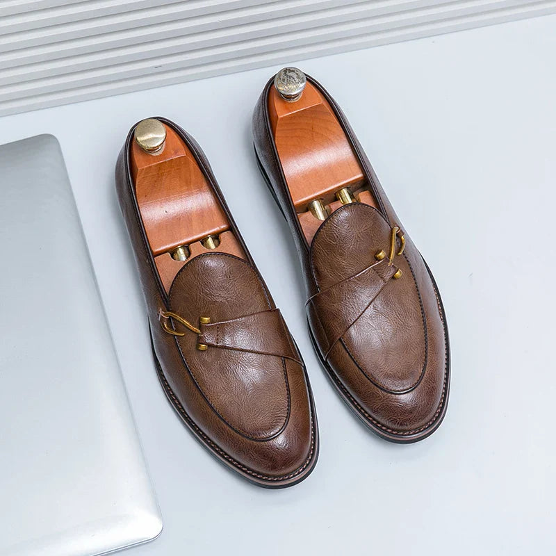 Marina Leather Loafers