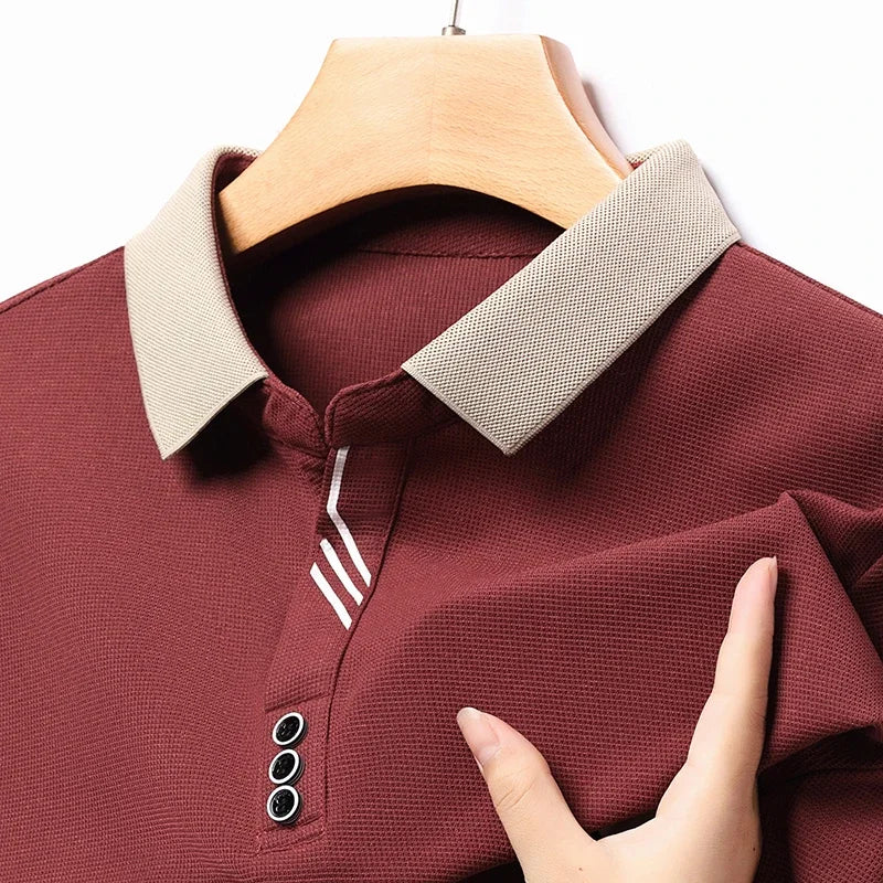 Brighton Long-Sleeve Polo Shirt