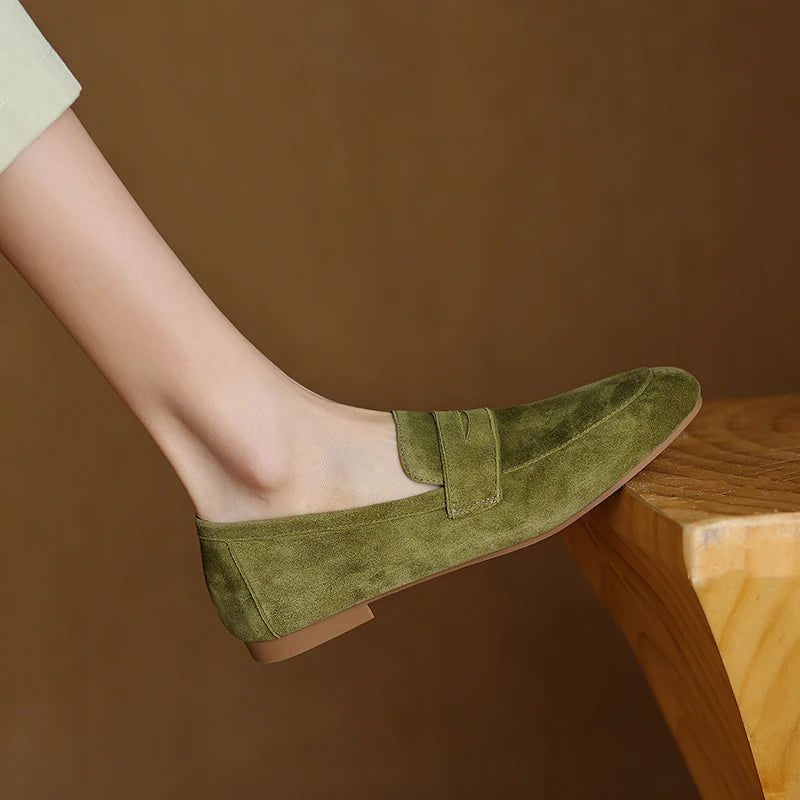 Liora Suede Loafers