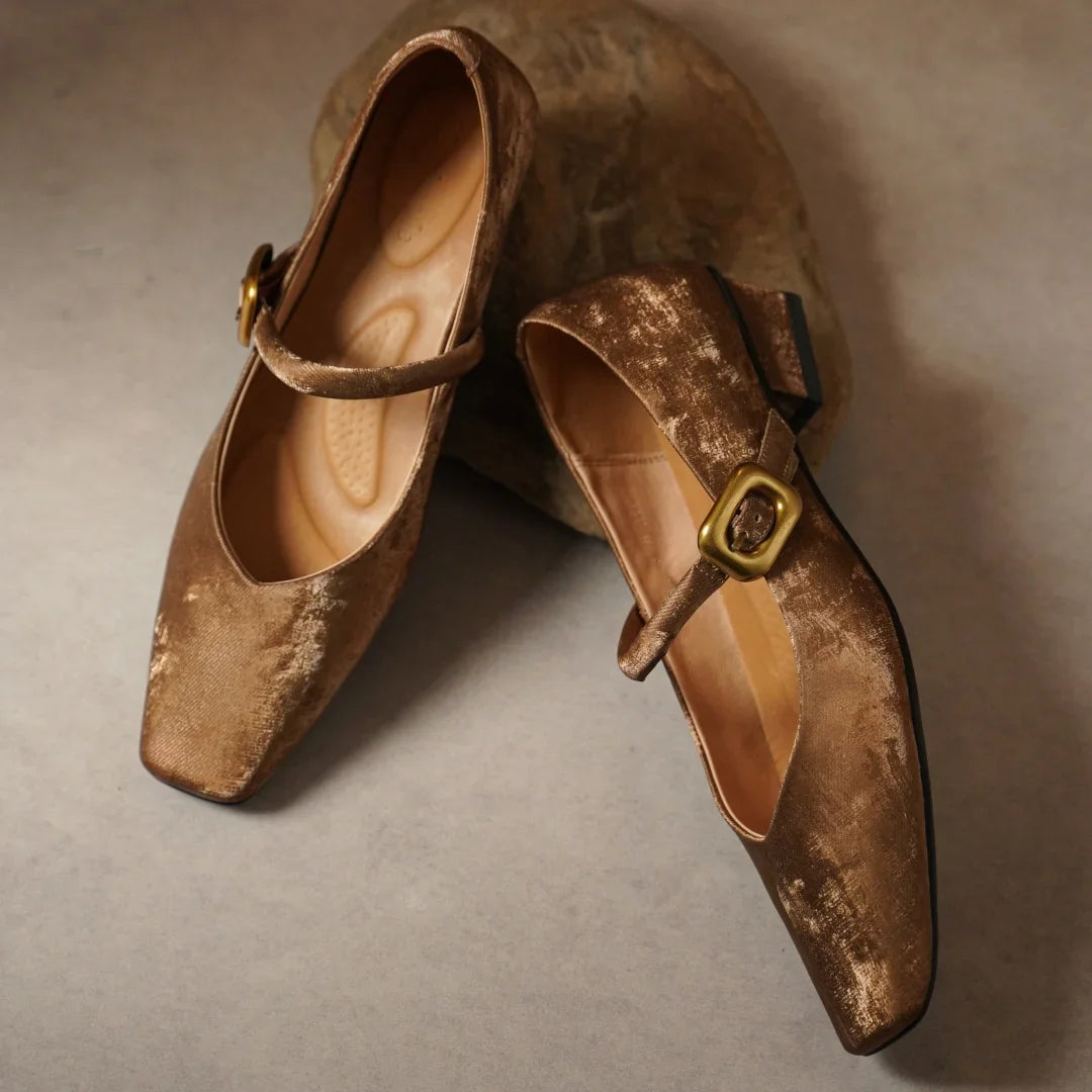 Vanessa Velvet Heels