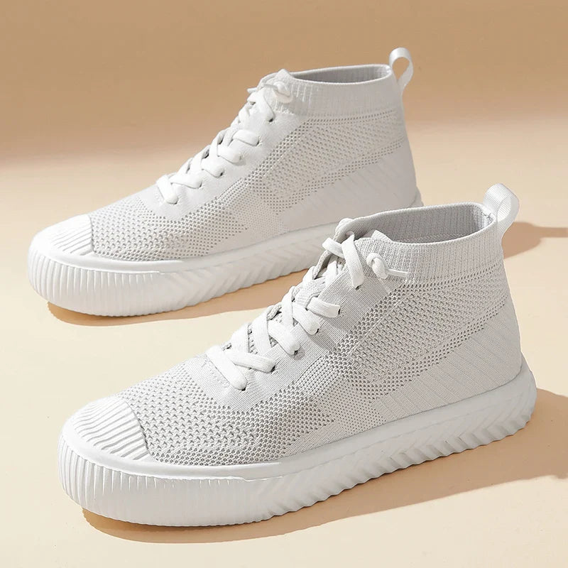 Apex Knit High-Top Sneakers