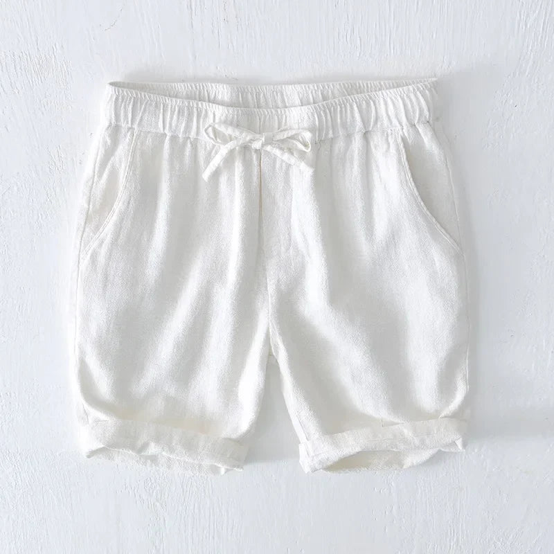 Marston Linen Blend Shorts