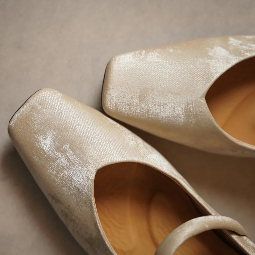 Vanessa Velvet Heels