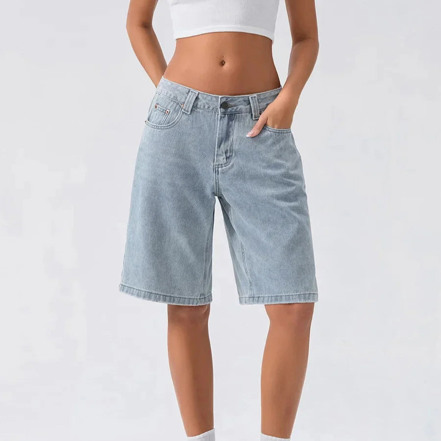 90's Low Rise Jean Shorts