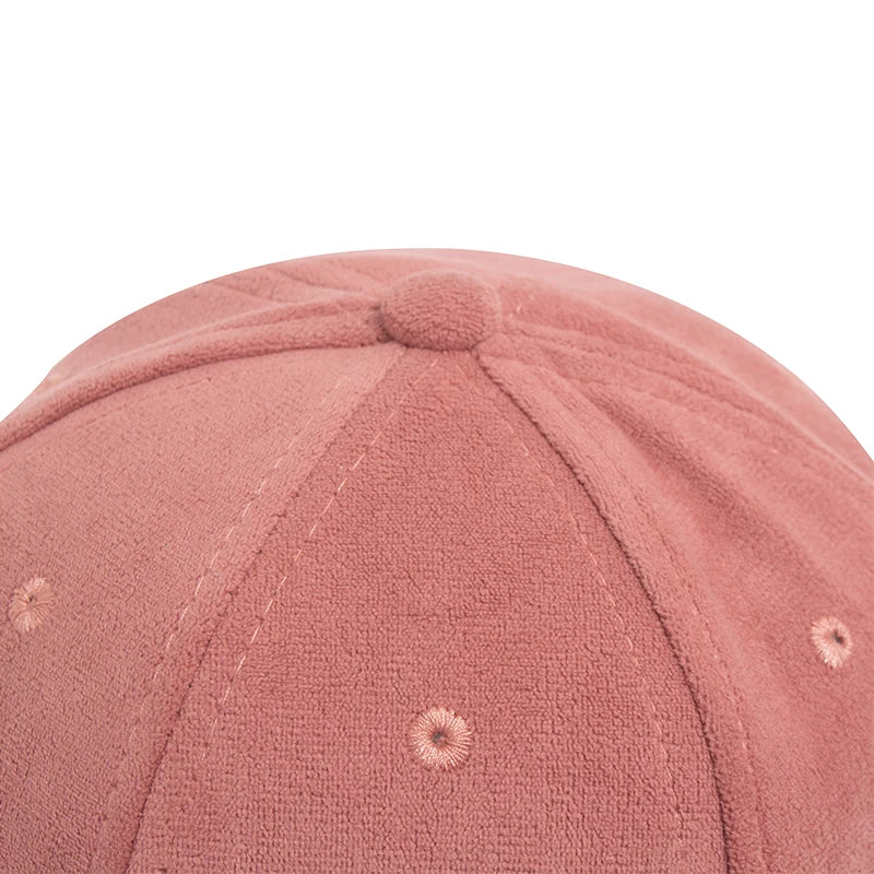 Lennox Suede Baseball Cap