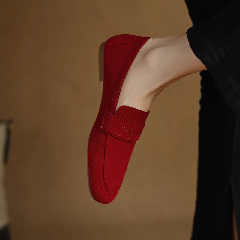 Liora Suede Loafers