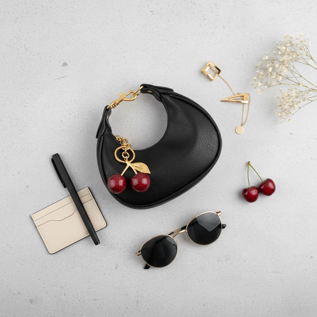 Fiora Cherry Shoulder Bag