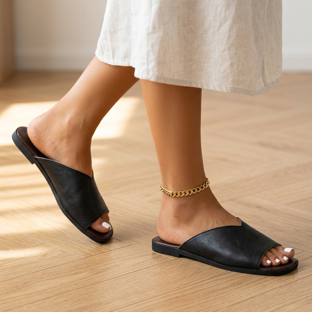 Winslet Leather Flats