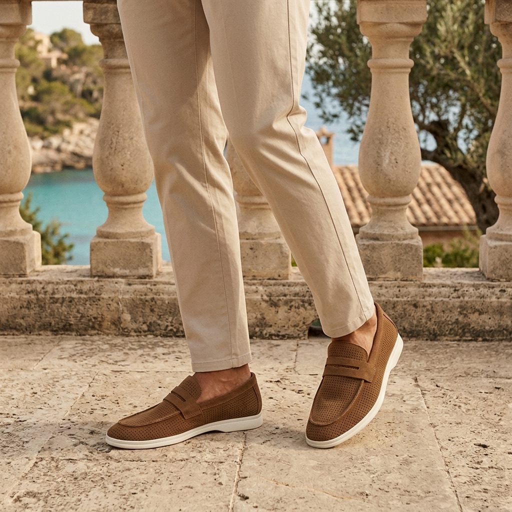 Larkin Suede Loafers