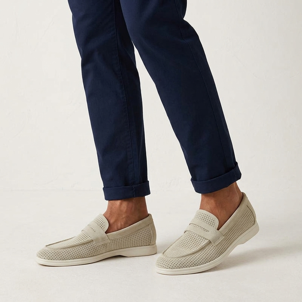 Larkin Suede Loafers