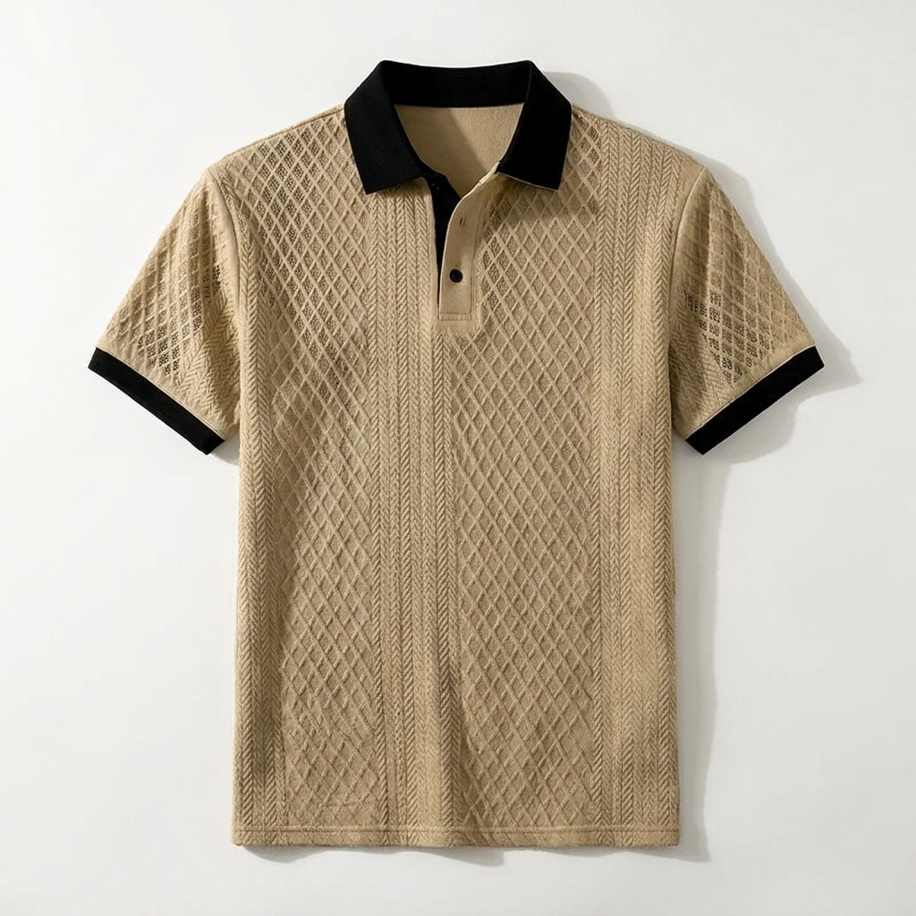 Alghero Jacquard Polo