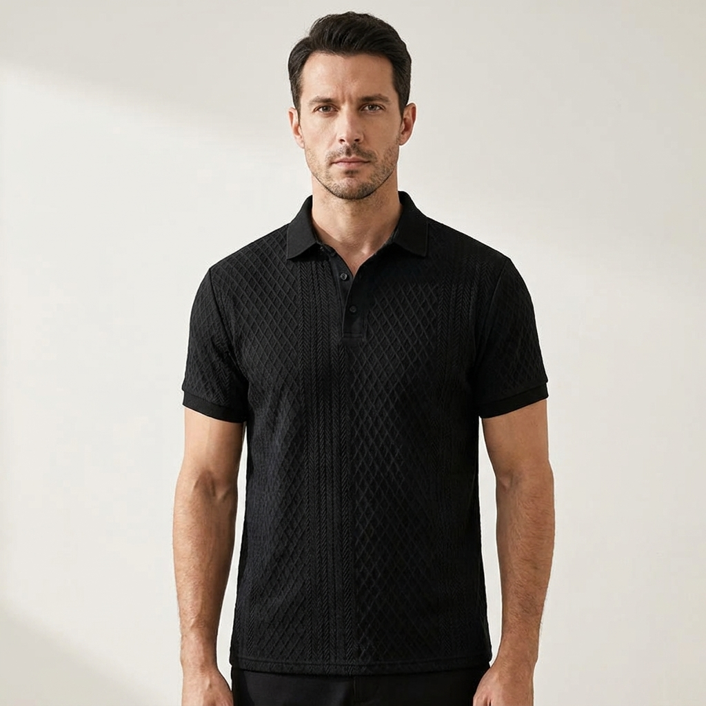 Alghero Jacquard Polo