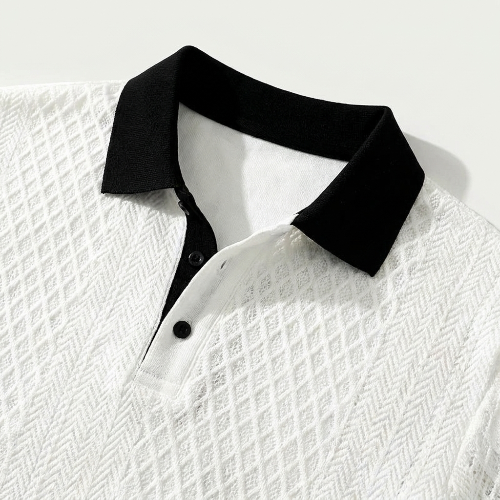 Alghero Jacquard Polo