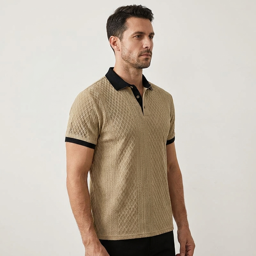 Alghero Jacquard Polo