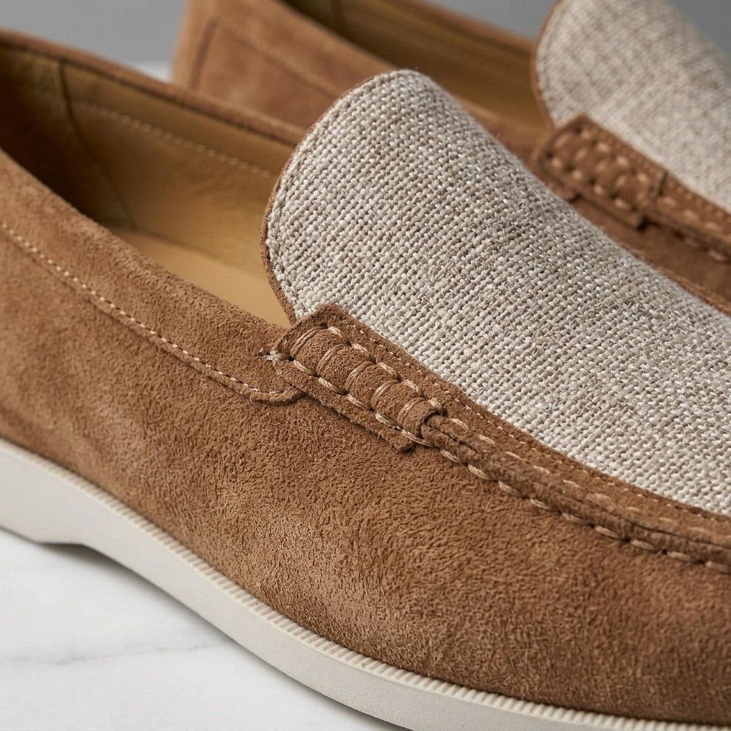 Kingsmere Suede Loafers